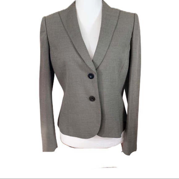 Calvin Klein Jackets & Blazers - Calvin Klein Gray Fitted Button Up Blazer Size 6